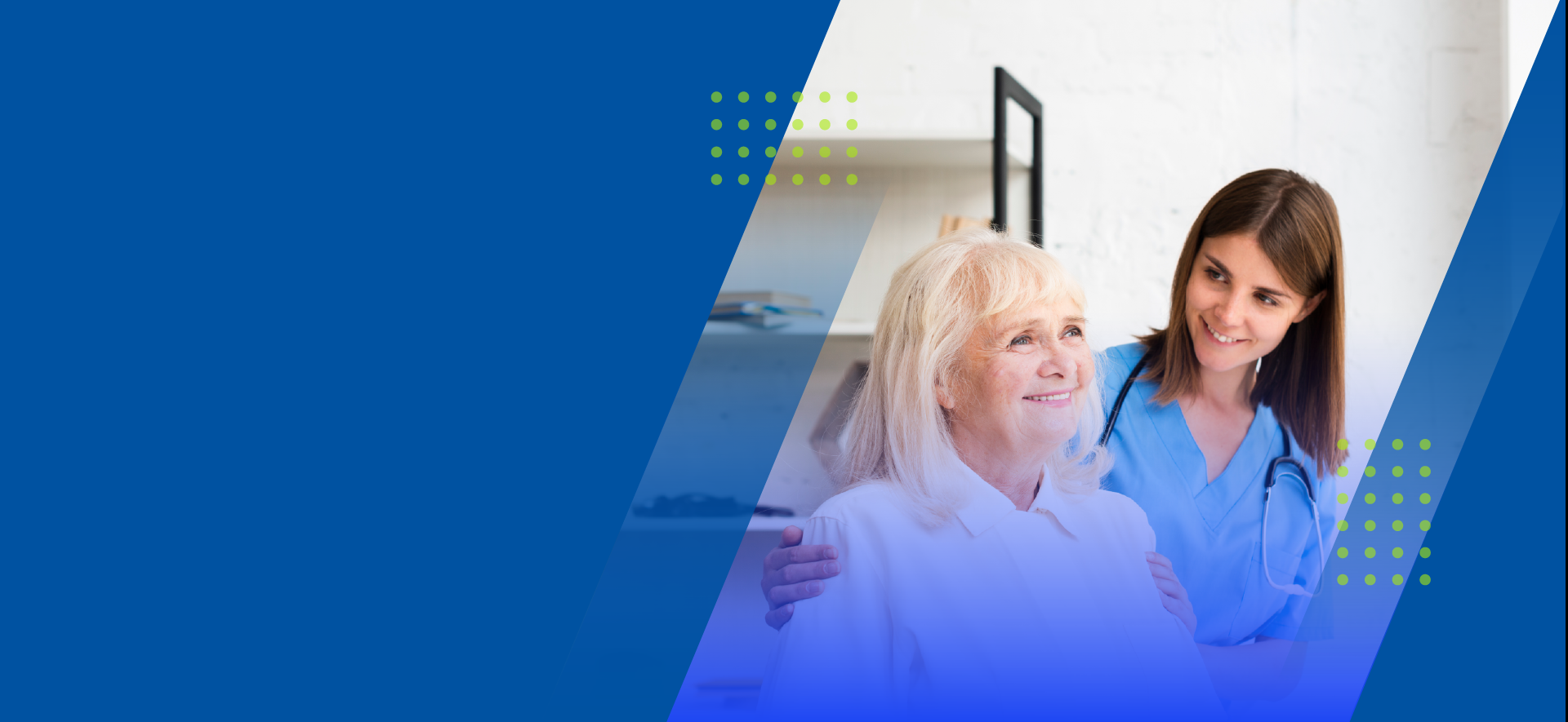 lekarz obejmujący pacjenta