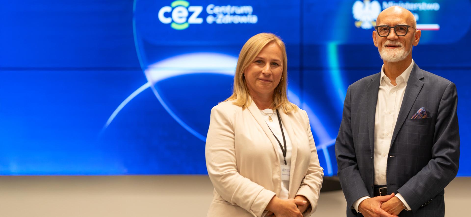 Wiceminister zdrowia Tomasz Maciejewski z wizytą w Centrum e-Zdrowia