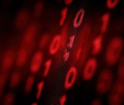 czerwone linie zer i jedynek