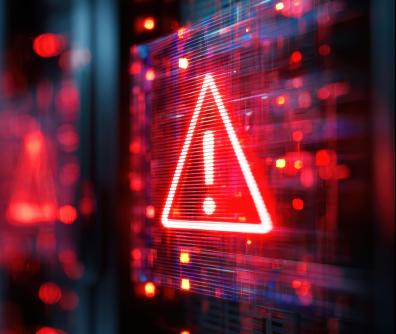 czerwony trójkąt z wykrzyknikiem