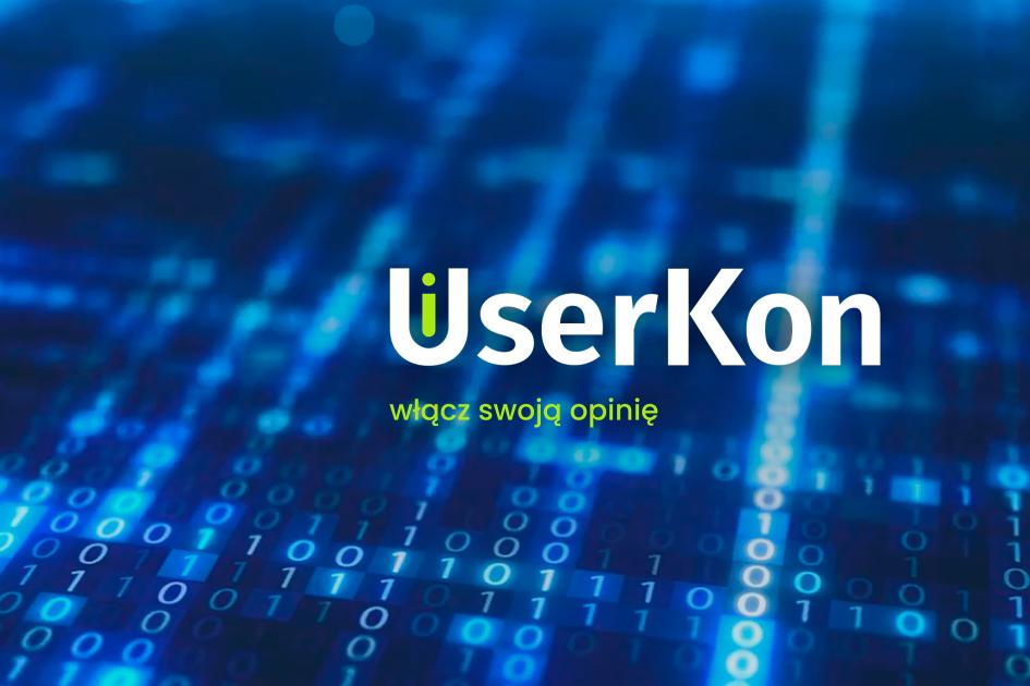 grafika z napisem UserKon