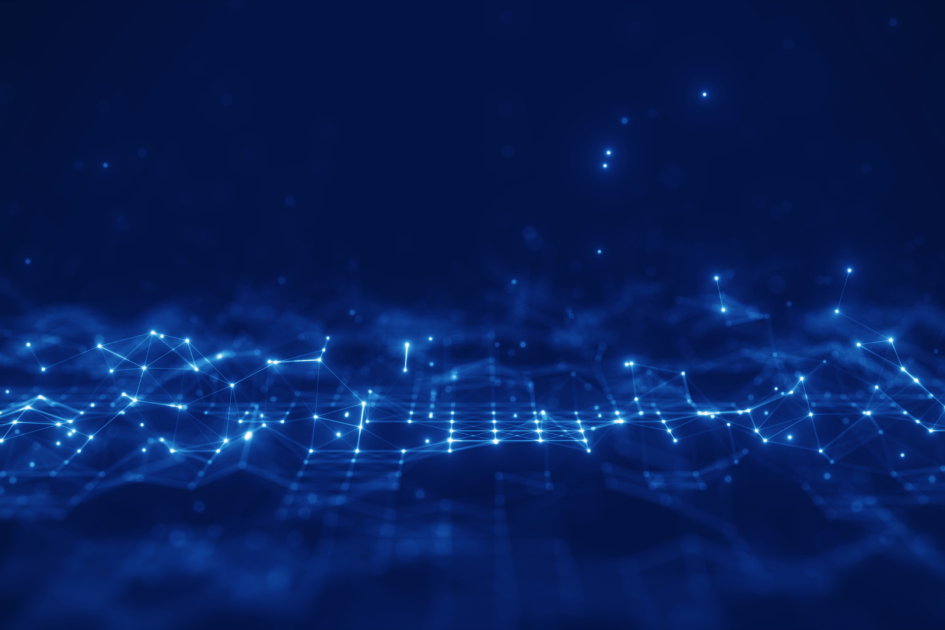 świecące i lewitujące punkty