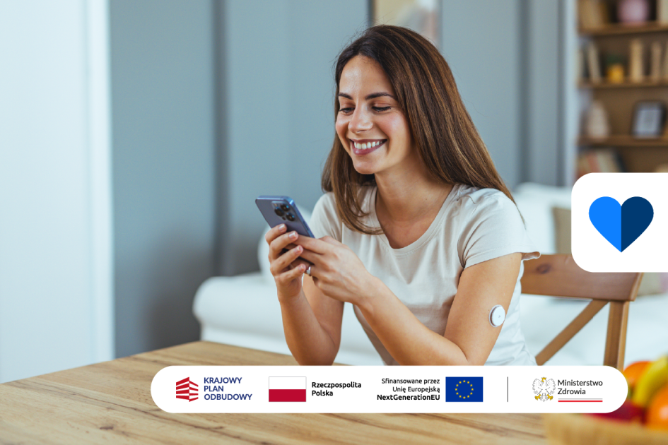 Dziewczyna ze smartfonem w rękach 