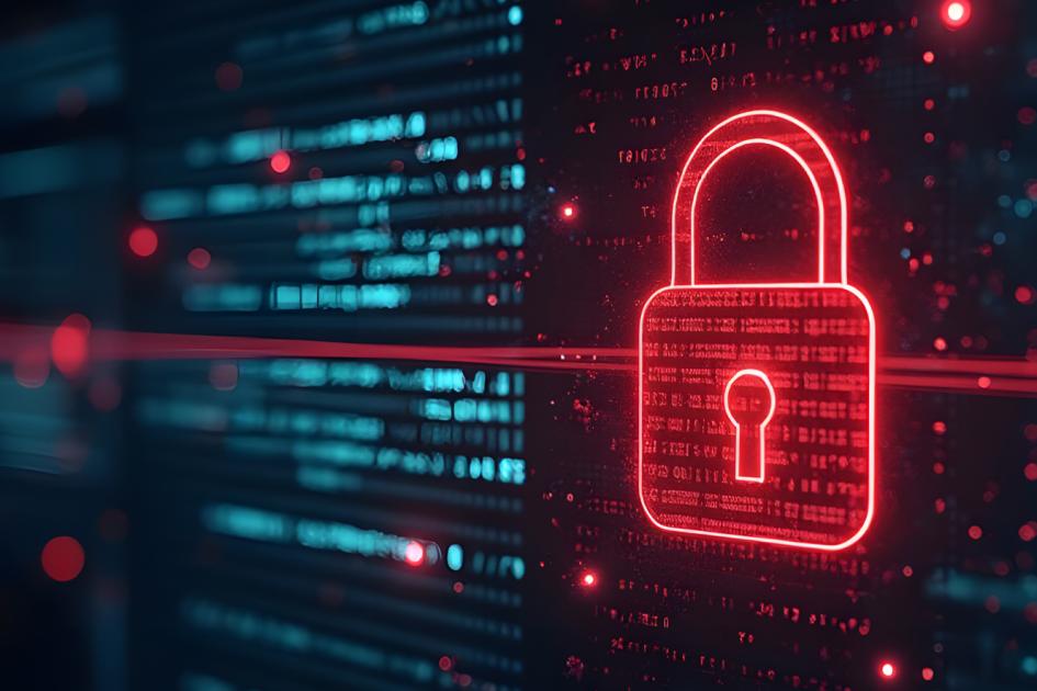 czerwona ikona kłódki